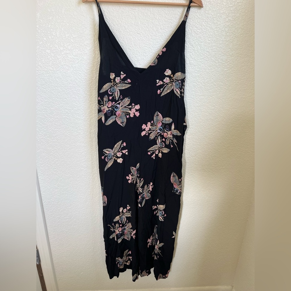 Free People floral jumpsuit